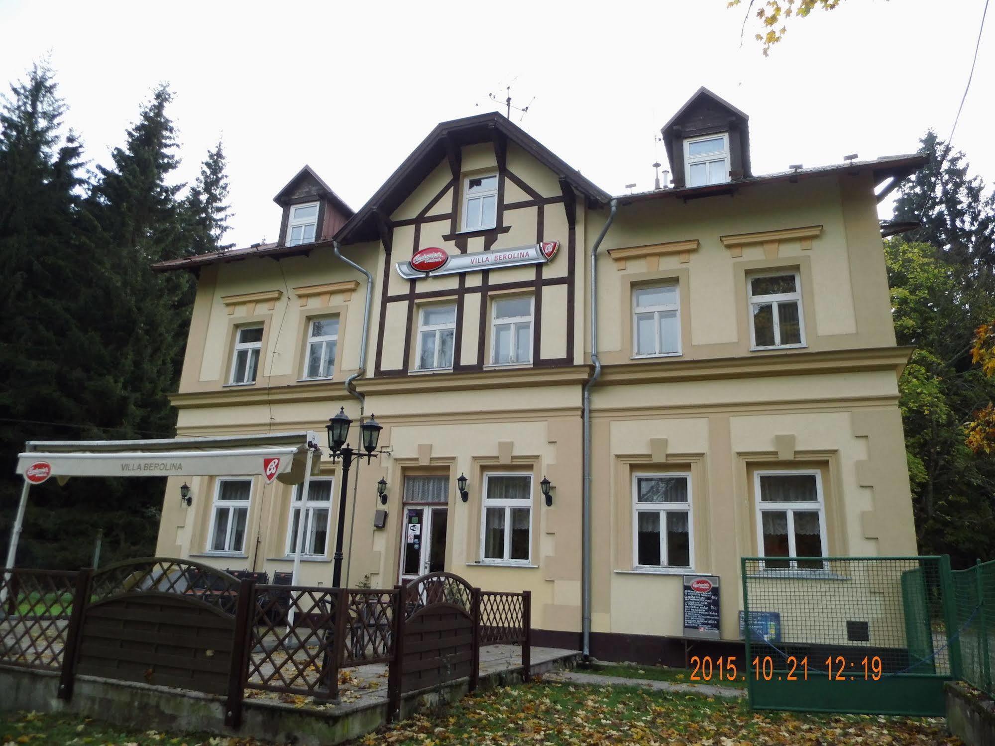 Pension Villa Berolina Mariánské Lázně Eksteriør bilde