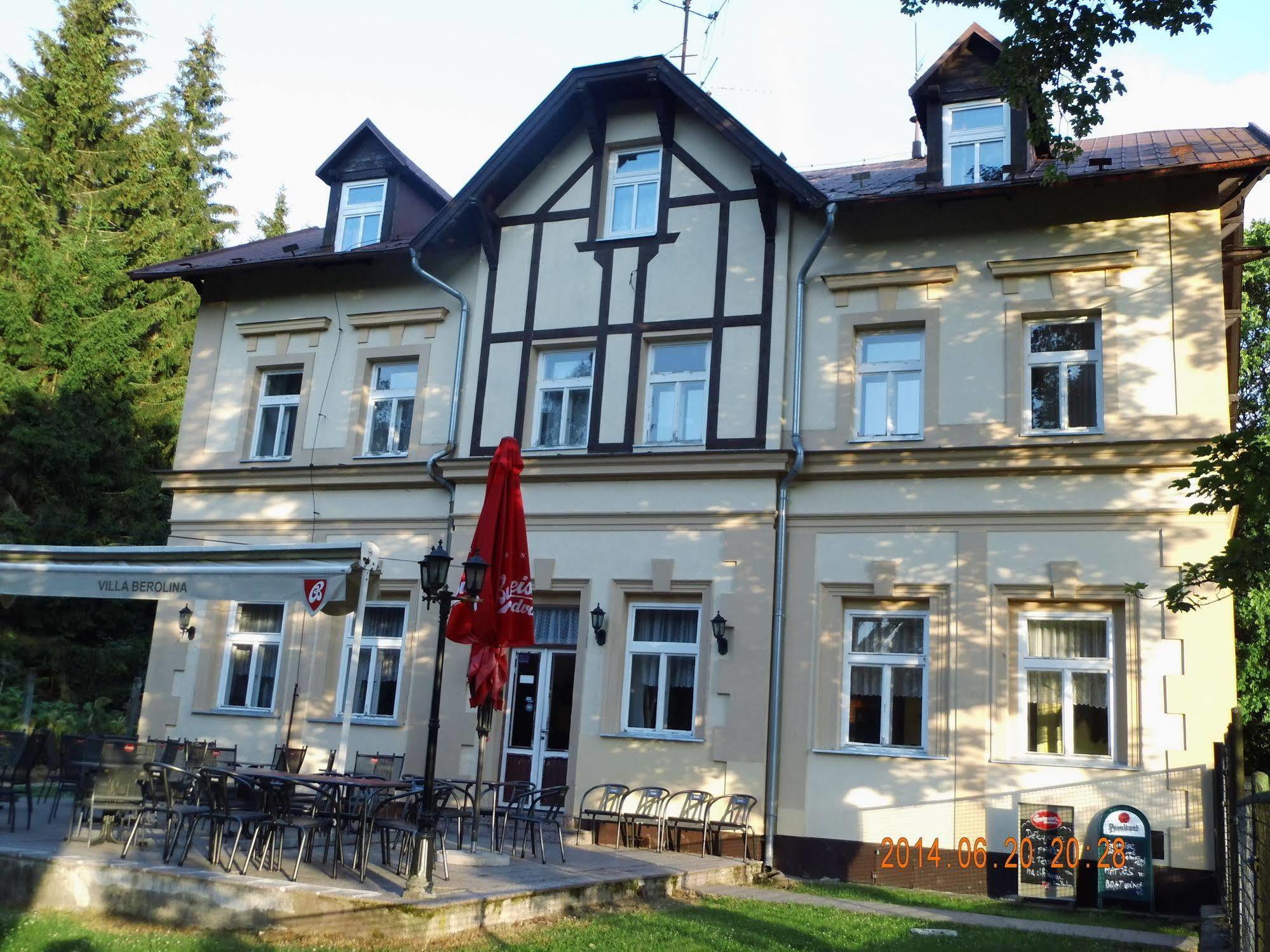 Pension Villa Berolina Mariánské Lázně Eksteriør bilde